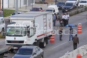 PERIFÉRICO . ACCIDENTE MOTOCICLISTA