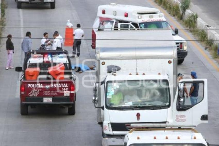 PERIFÉRICO . ACCIDENTE MOTOCICLISTA