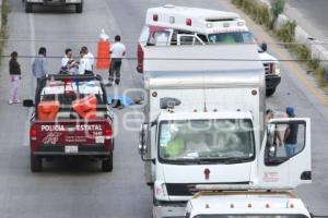 PERIFÉRICO . ACCIDENTE MOTOCICLISTA