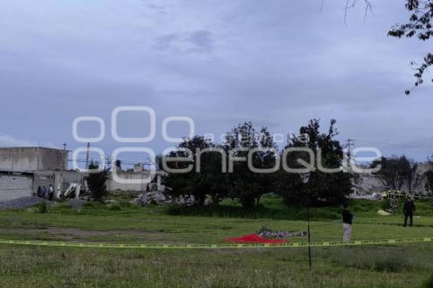 TLAXCALA . EXPLOSIÓN POLVORÍN