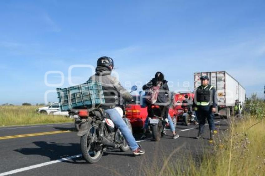 TLAXCALA . TRÁFICO VEHICULAR