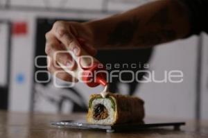 SUSHI . CHILE EN NOGADA
