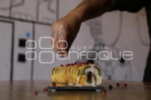 SUSHI . CHILE EN NOGADA