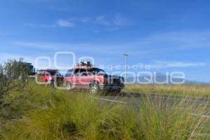TLAXCALA . TRÁFICO VEHICULAR