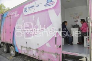SMDIF . UNIDAD MOVIL DE MASTOGRAFÍAS
