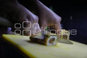 SUSHI . CHILE EN NOGADA