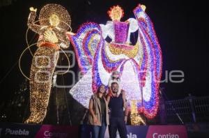 ENCENDIDO . ILUMINACIÓN DE FIESTAS PATRIAS