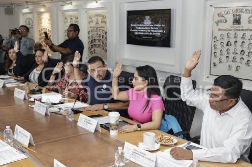 COMISIONES UNIDAS . GOBERNACION Y PROCURACIÓN DE JUSTICIA