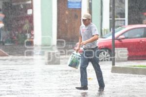 TLAXCALA . LLUVIA