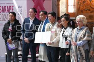 TLAXCALA . PREMIACIÓN CONCURSO SARAPE