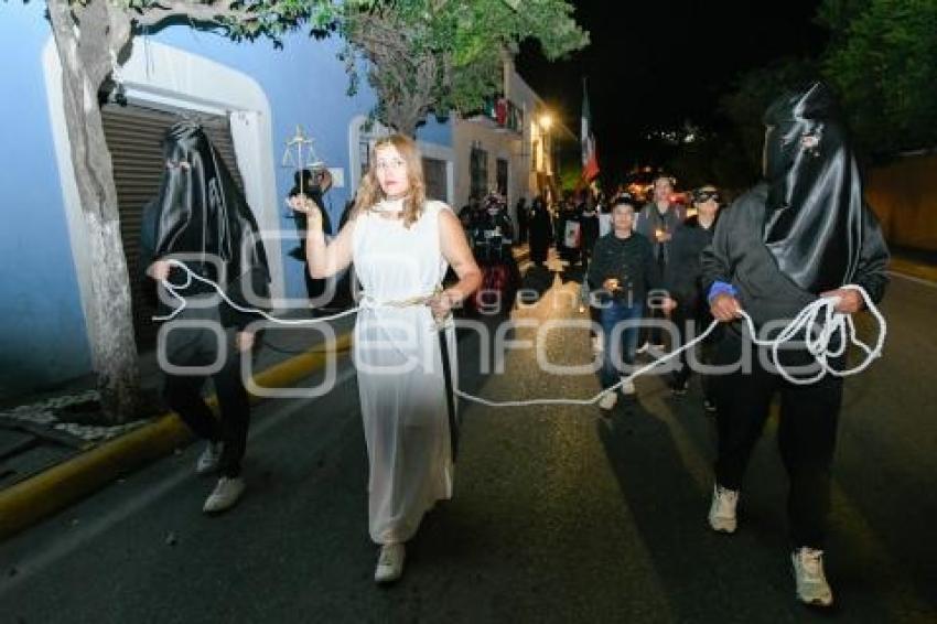 TLAXCALA . MARCHA PODER JUDICIAL