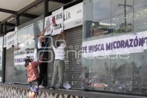 MANIFESTACIÓN DESAPARECIDOS . PARADEROS