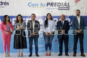 SAN ANDRÉS CHOLULA . PREMIOS PREDIAL 2024