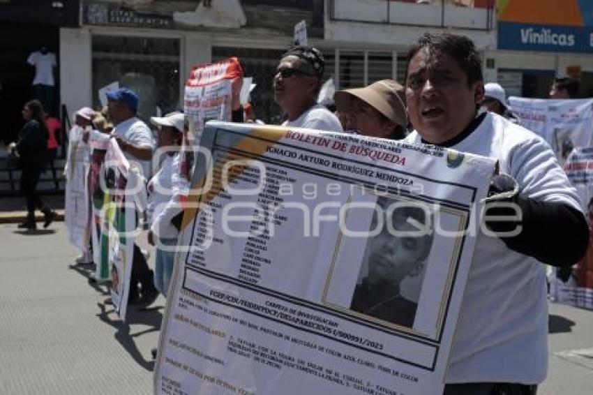MANIFESTACIÓN DESAPARECIDOS