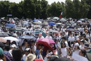 PODER JUDICIAL . MANIFESTACIÓN ESTUDIANTES