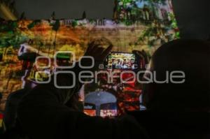 VIDEO MAPPING .  PALACIO MUNICIPAL