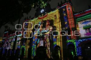 VIDEO MAPPING .  PALACIO MUNICIPAL