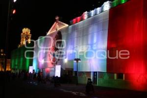 TLAXCALA . ILUMINACIÓN TRICOLOR