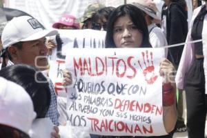 PODER JUDICIAL . MANIFESTACIÓN ESTUDIANTES