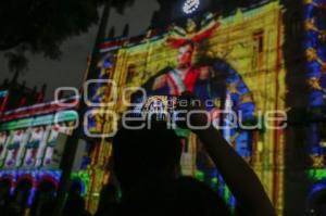 VIDEO MAPPING .  PALACIO MUNICIPAL