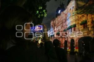 VIDEO MAPPING .  PALACIO MUNICIPAL