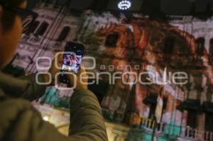 VIDEO MAPPING .  PALACIO MUNICIPAL