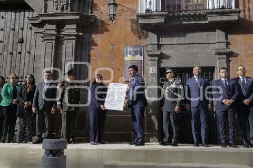 COLOCACIÓN BANDO SOLEMNE