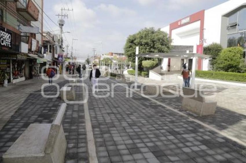 BARRIO DE SANTIAGO . PEATONALIZACIÓN