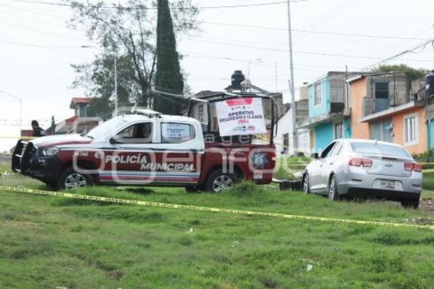 NOTA ROJA . BARRANCA HONDA