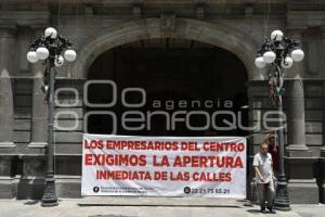 MANIFESTACIÓN LOCATARIOS