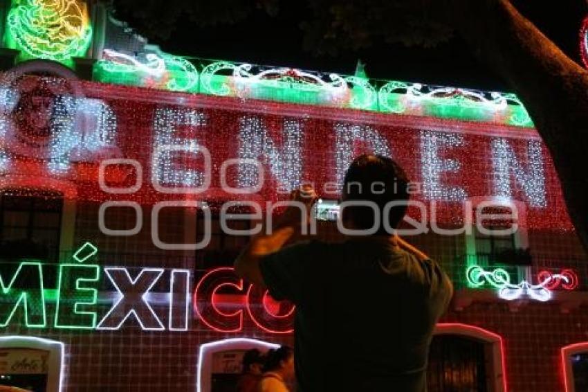 ATLIXCO . ILUMINACIÓN PATRIA