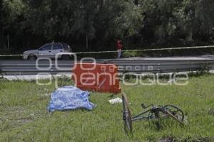 CICLISTA ATROPELLADO