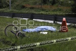 CICLISTA ATROPELLADO