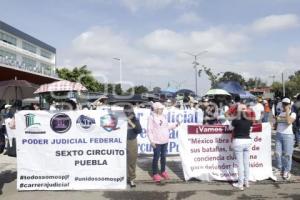 PODER JUDICIAL . MANIFESTACIÓN ESTUDIANTES
