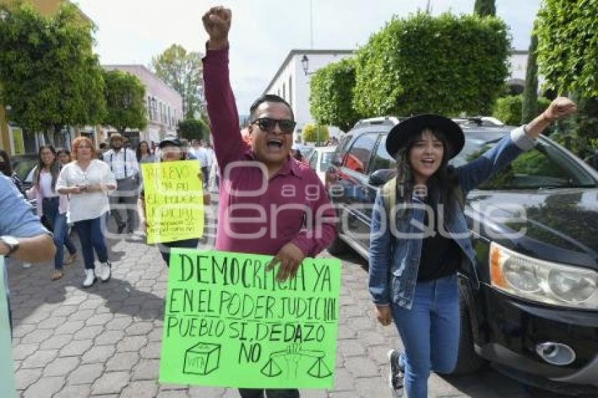 TLAXCALA . MARCHA PODER JUDICIAL
