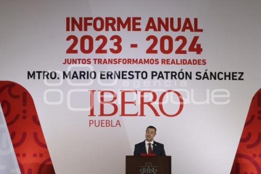 IBERO . INFORME RECTOR
