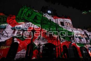 VIDEO MAPPING . PALACIO MUNICIPAL