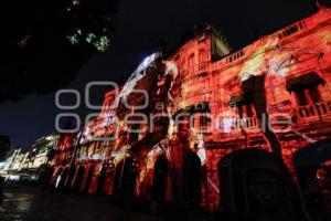 VIDEO MAPPING . PALACIO MUNICIPAL