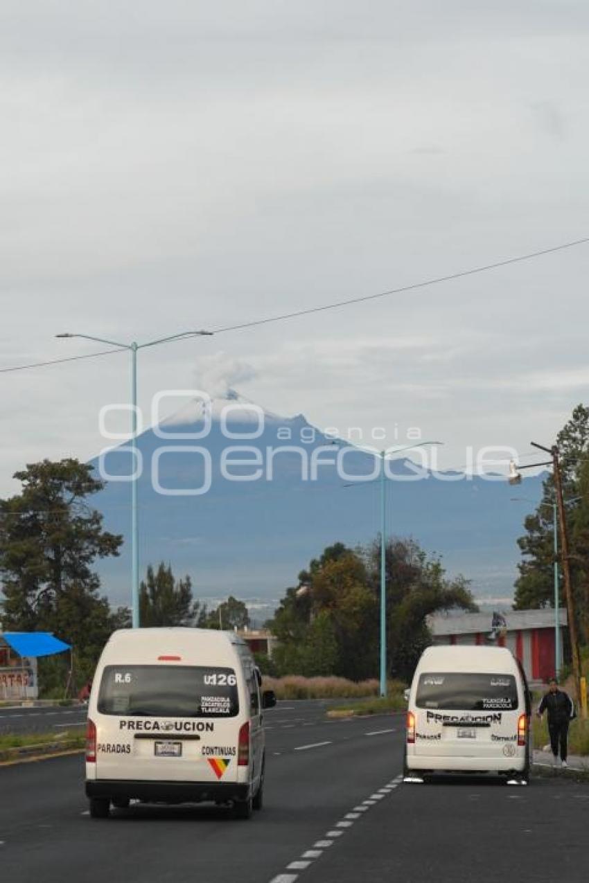 TLAXCALA . VOLCÁN POPOCATÉPETL