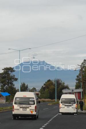 TLAXCALA . VOLCÁN POPOCATÉPETL