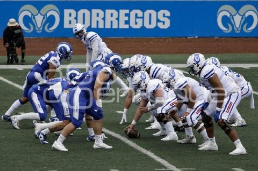 FÚTBOL AMERICANO . BORREGOS VS CEM