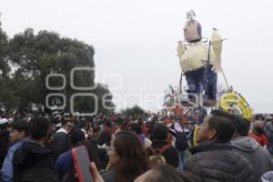 SAN PEDRO CHOLULA . QUEMA DE PANZONES 