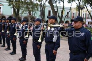 TLAXCALA . IZAMIENTO BANDERA