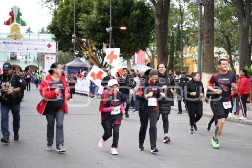 TLAXCALA . CARRERA CRUZ ROJA