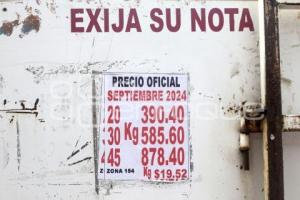 ECONOMÍA . PRECIO GAS LP