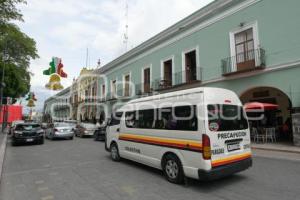TLAXCALA . TRÁFICO VEHÍCULAR