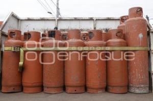 ECONOMÍA . PRECIO GAS LP