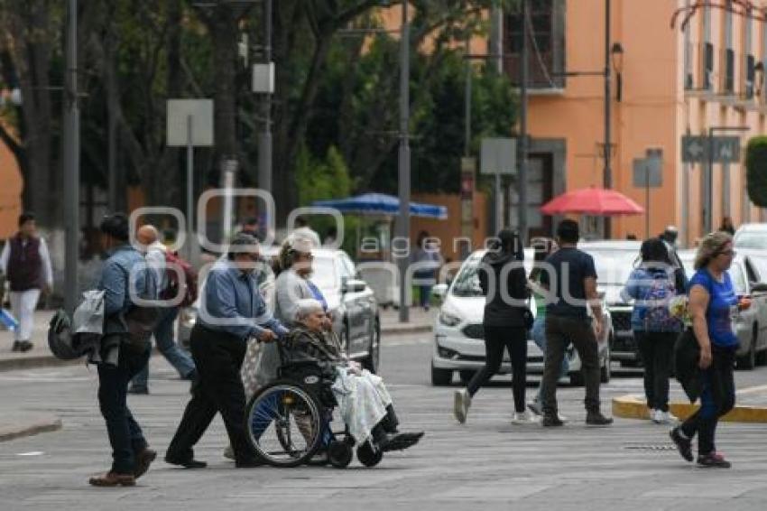 TLAXCALA . TRÁFICO VEHÍCULAR