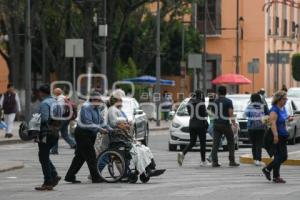 TLAXCALA . TRÁFICO VEHÍCULAR