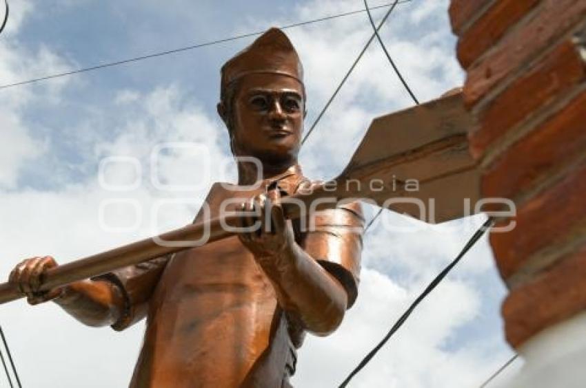 TLAXCALA . MONUMENTO EL TAHONERO
